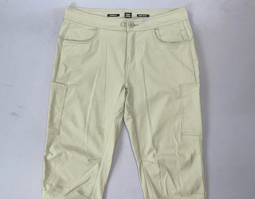 Prana 1971051 Women's Halle Jogger II Stretch Nylon Cargo Hiking Pants. 10R, EUC